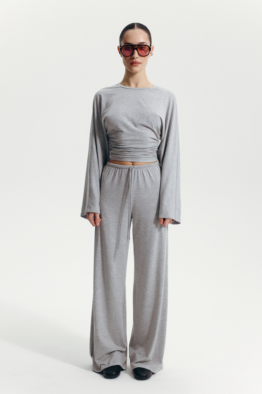 PA-901-1-GREY MELANGE · LOOK 02