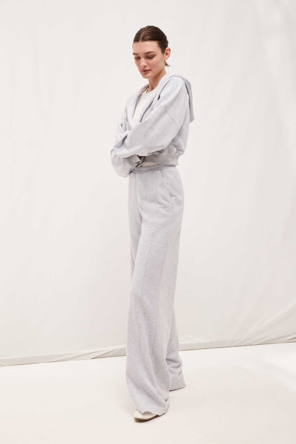 PA-926-GREY MELANGE · LOOK 01